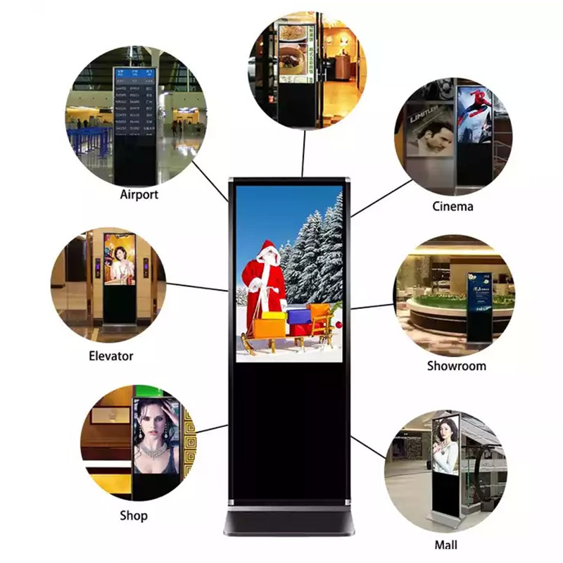 Floor Stand Touch Screen Kiosk Digital Signage