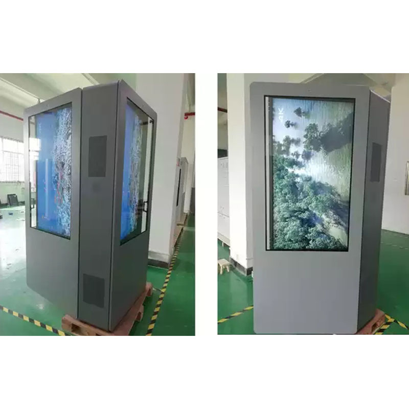 75 Inch Android Outdoor Totem For Bus Station