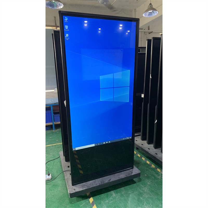 49 55 inch android indoor floor stand interactive totem kiosk