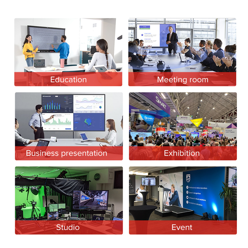 55 inch 4k android 13 Interactive whiteboard
