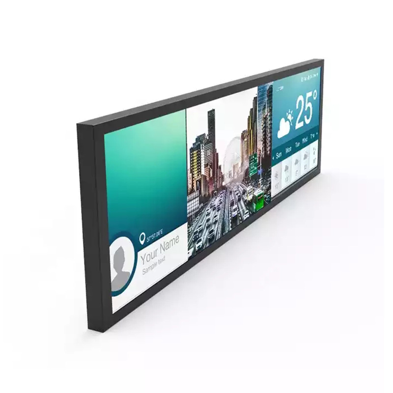 Media Player Stretch Bar Display