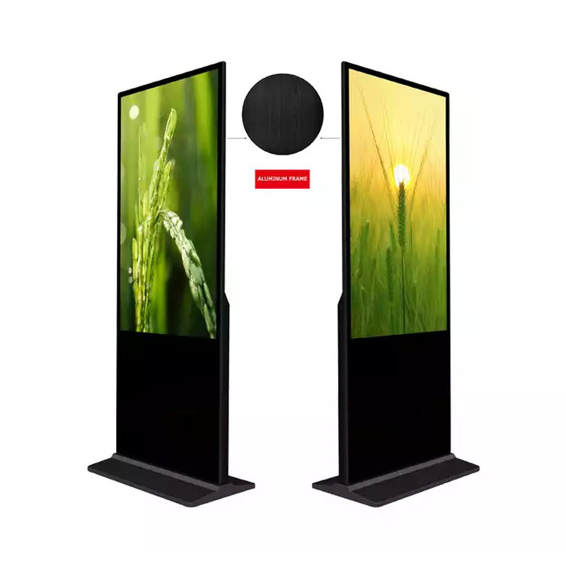 55 Inch Interactive Touch Screen Kiosk With Microphone