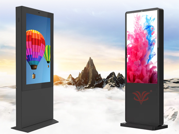 86 inch floor stand outdoor digital signage