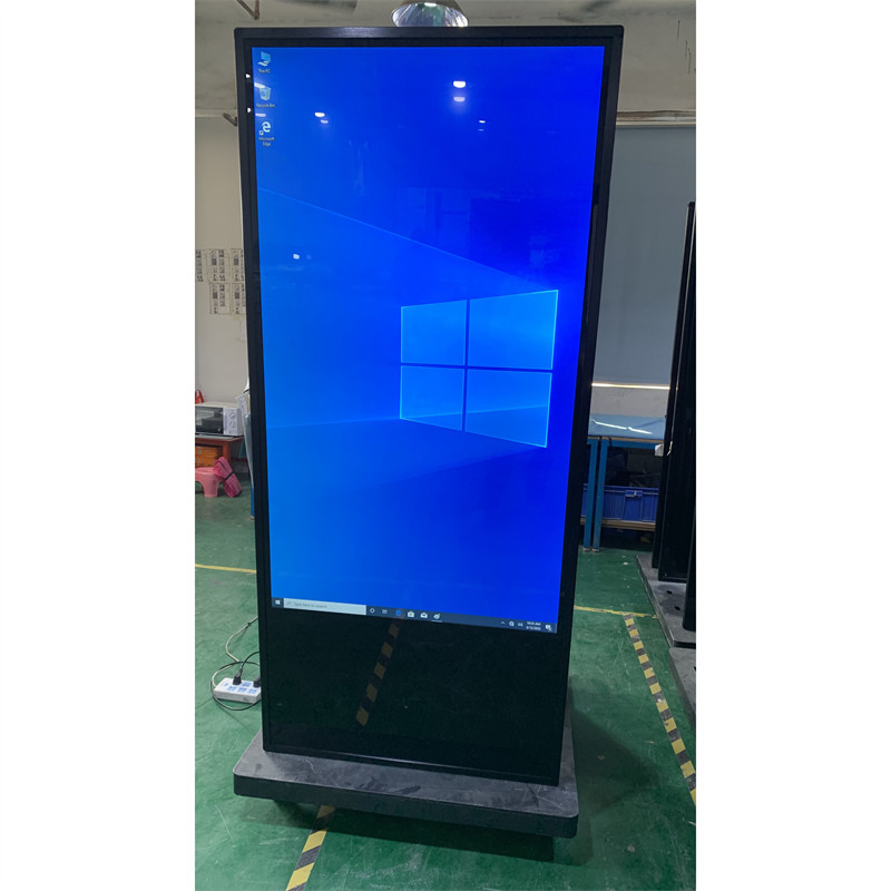 49 55 inch android indoor floor stand interactive totem kiosk