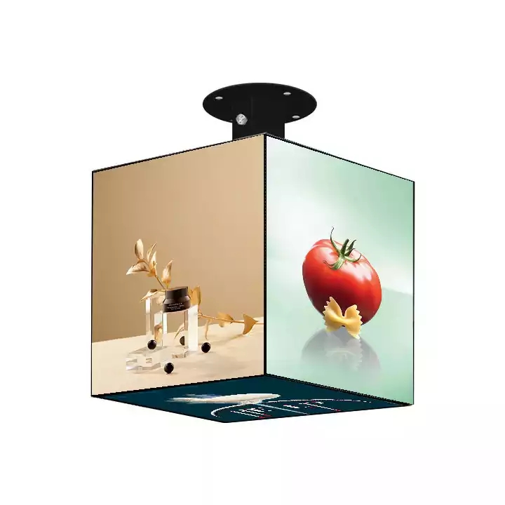 Retail Store Shop Logo CUBE LED Display