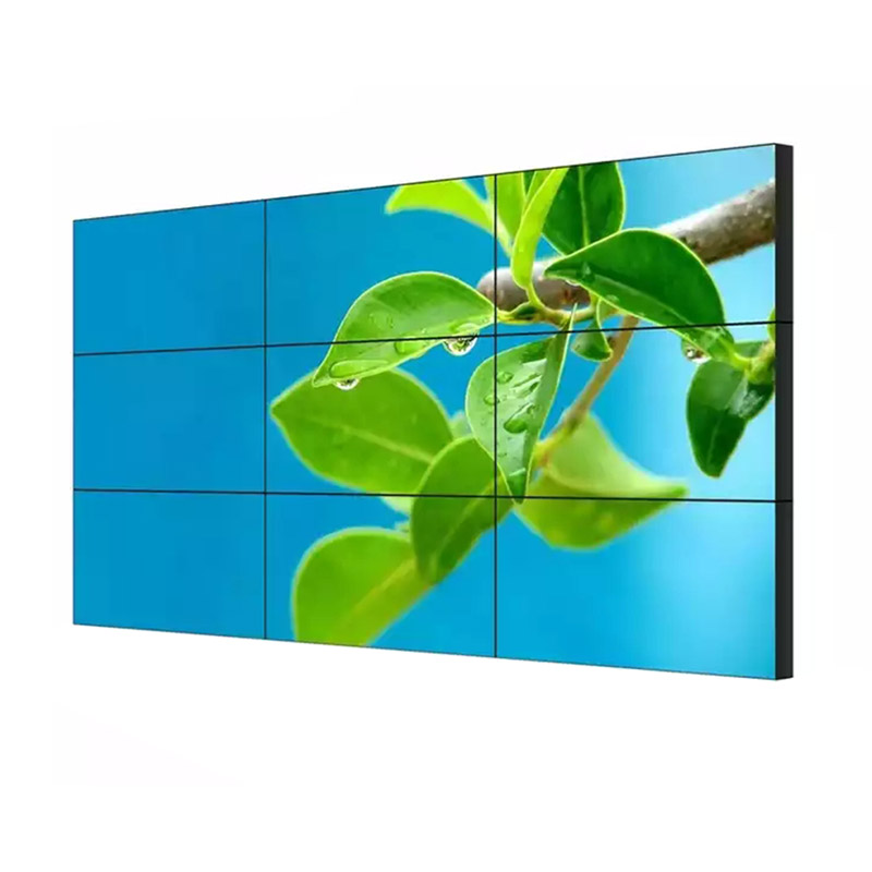 Floor Standing 3x3 Ultra Narrow Bezel LCD Video Wall