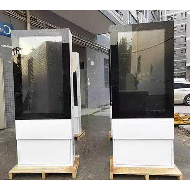 75 Inch Android Outdoor Totem For Bus Station