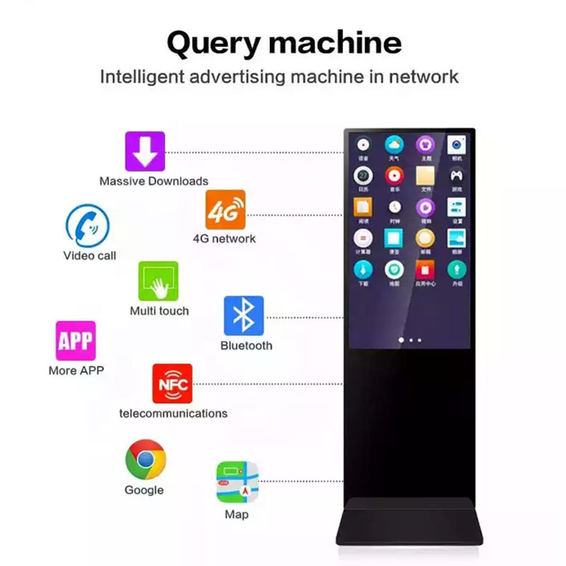 49 Inch Windows Touch Screen Kiosk With Camera